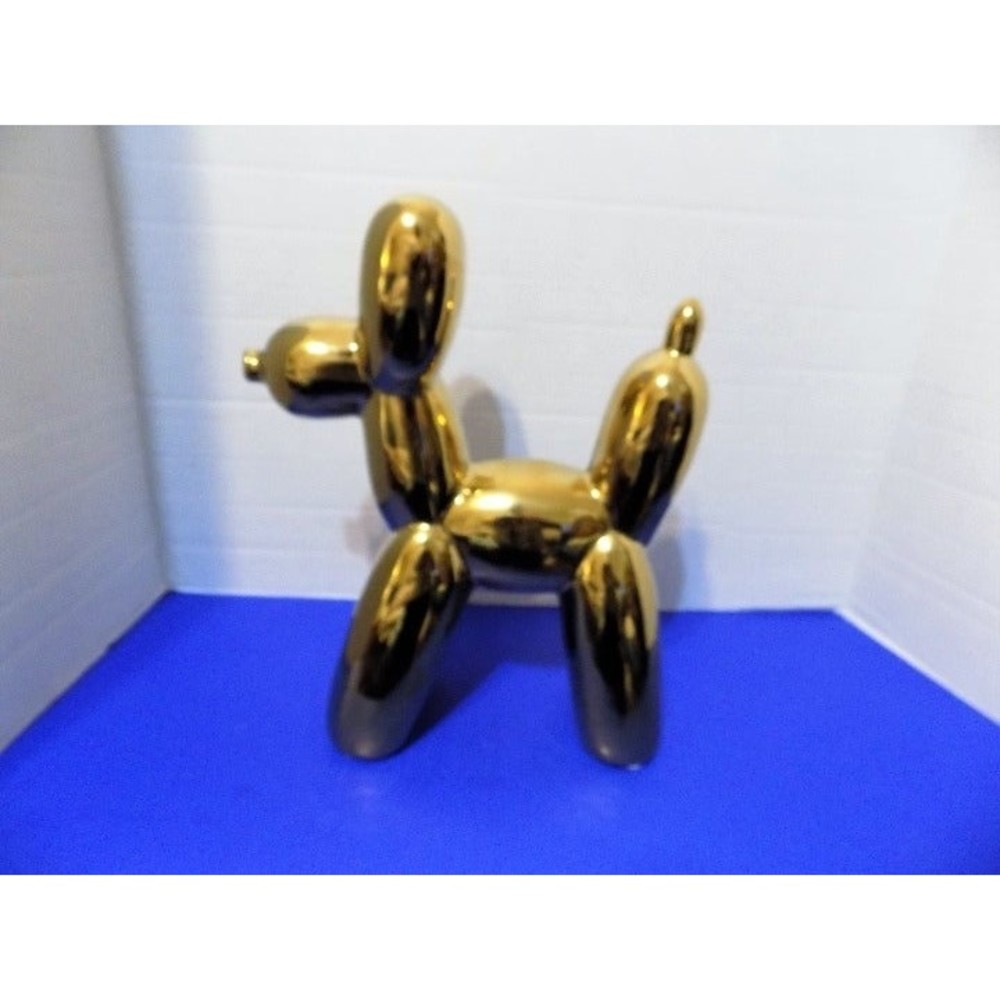 NEW Glass  Large Circus  Dog Figurine Animal Art Satue Sculpture